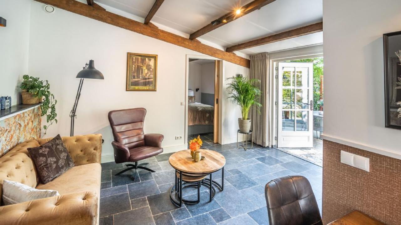 B&B Zilverstad Huisje De Veerpoort Schoonhoven Exteriér fotografie
